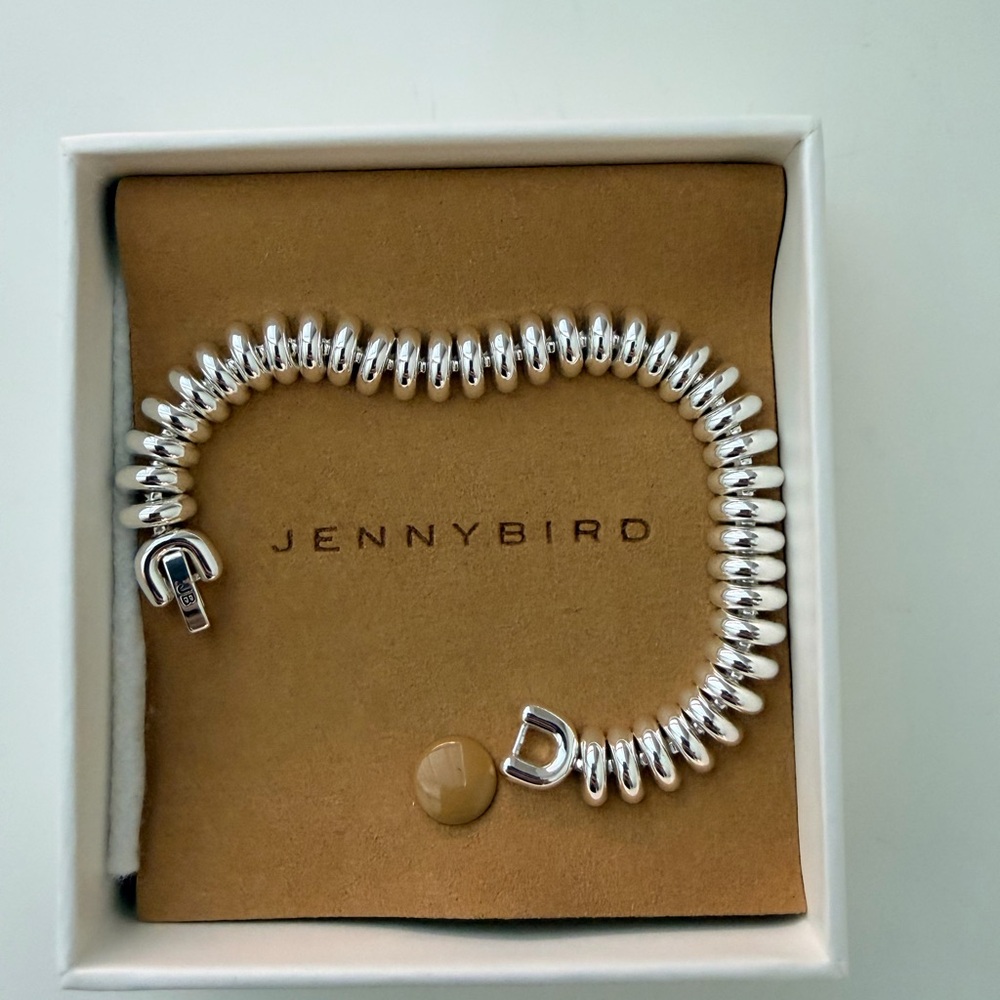 Jenny Bird Silver Sofia Bracelet, 6”